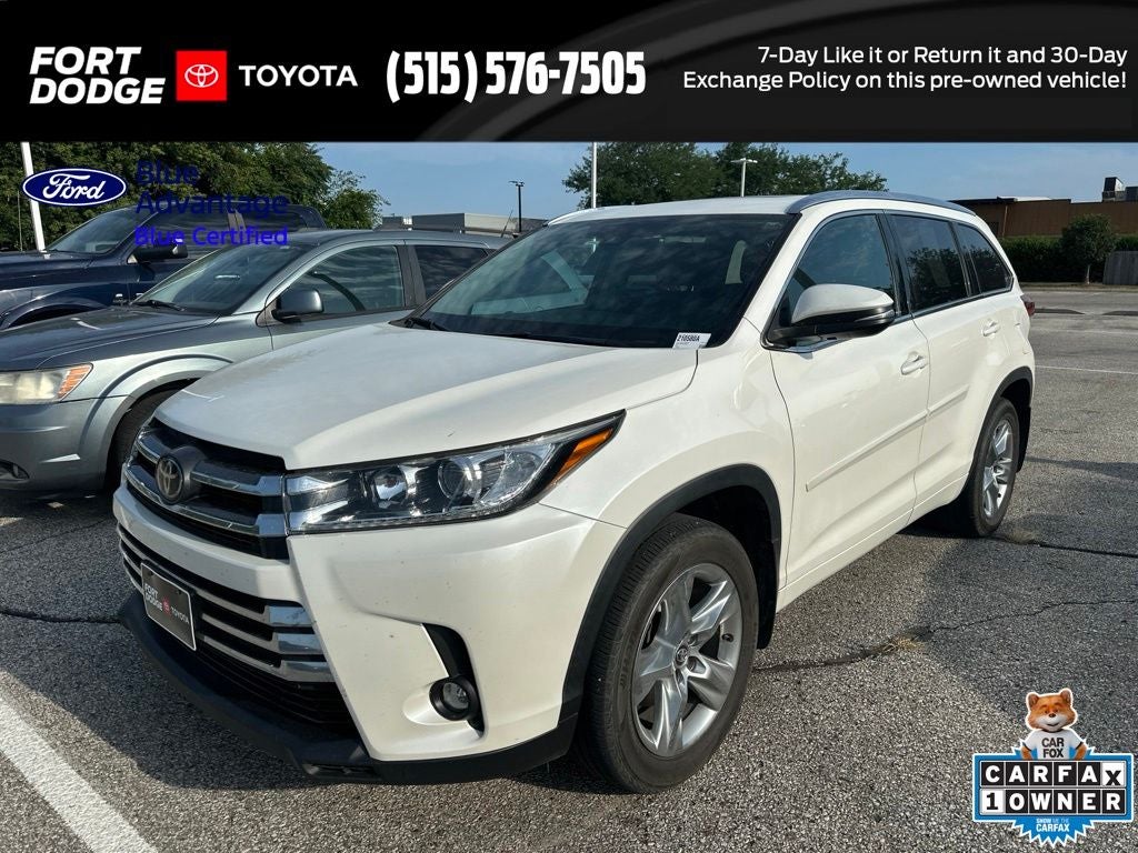 2019 Toyota Highlander Limited