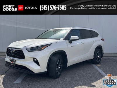 2021 Toyota Highlander Hybrid XLE