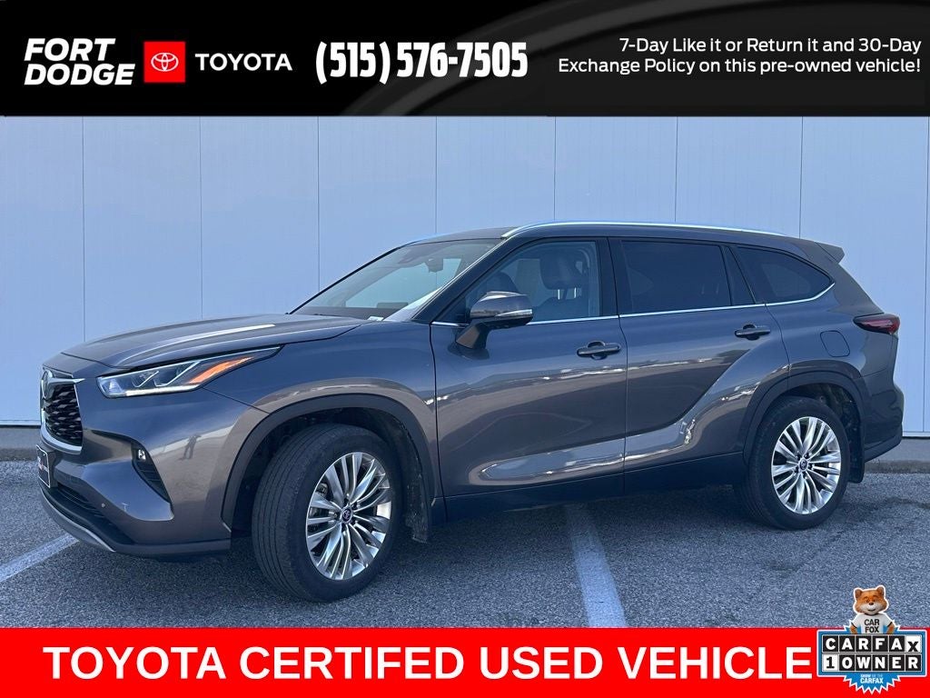2024 Toyota Highlander Platinum