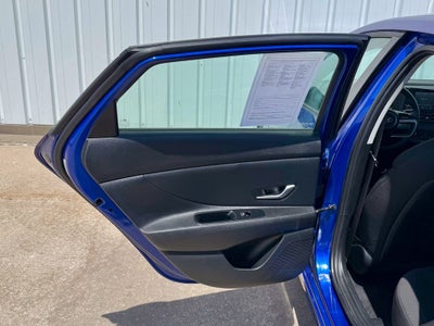 2025 Hyundai Elantra Hybrid Blue