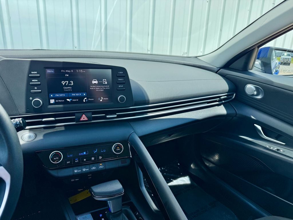 2025 Hyundai Elantra Hybrid Blue