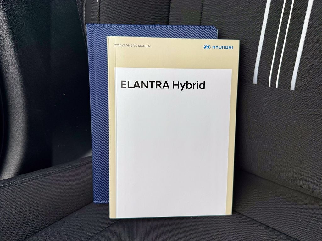 2025 Hyundai Elantra Hybrid Blue