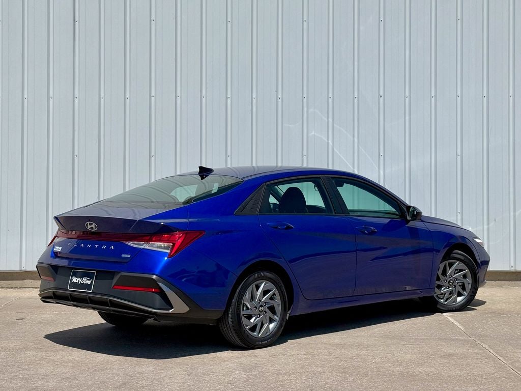 2025 Hyundai Elantra Hybrid Blue