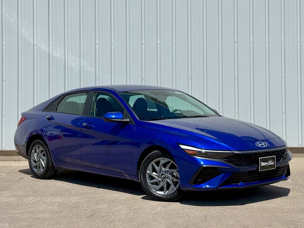 2025 Hyundai Elantra Hybrid Blue
