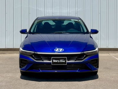 2025 Hyundai Elantra Hybrid Blue